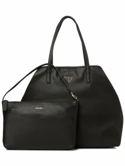 GUESS Taschen & Rucksäcke*Damen Shopper - Victtoria schwarz uni