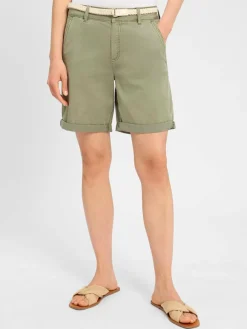 s.Oliver Hosen*Damen Shorts khaki uni