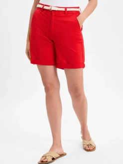 s.Oliver Hosen*Damen Shorts rot uni
