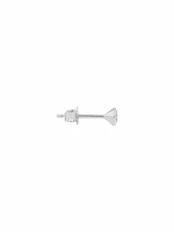 amor Schmuck*Damen Single Ohrstecker silber uni