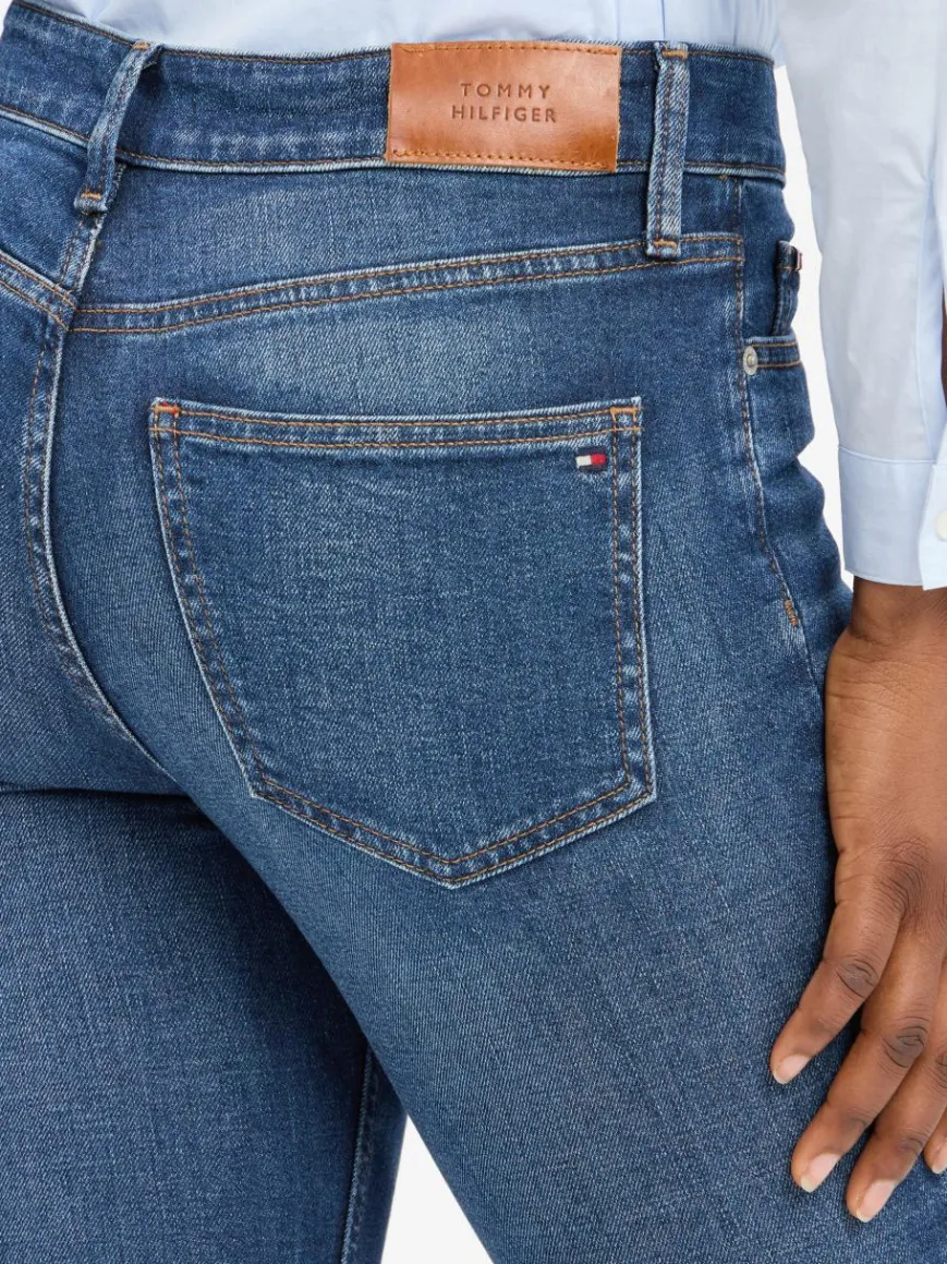 Tommy Hilfiger Jeans*Damen Slim Fit Jeans medium stone uni