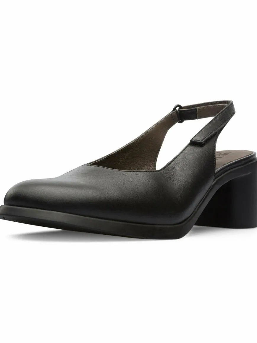 Camper Pumps*Damen Slingpumps - Meda schwarz uni