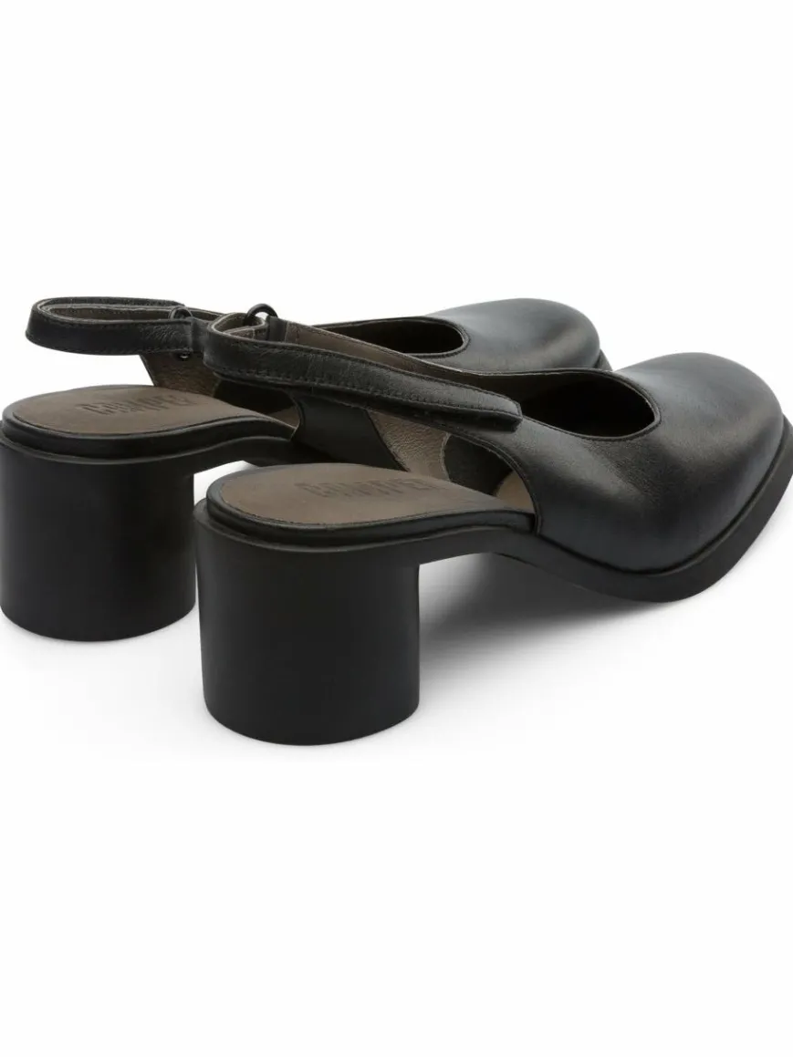 Camper Pumps*Damen Slingpumps - Meda schwarz uni