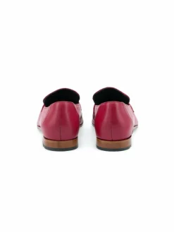 Lloyd Slipper*Damen Slipper rot uni