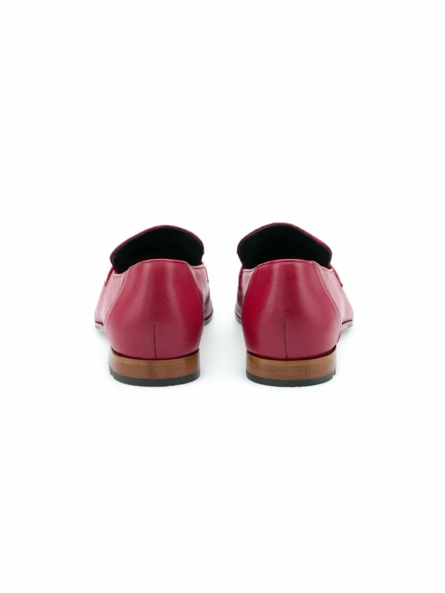 Lloyd Slipper*Damen Slipper rot uni