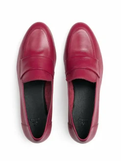 Lloyd Slipper*Damen Slipper rot uni