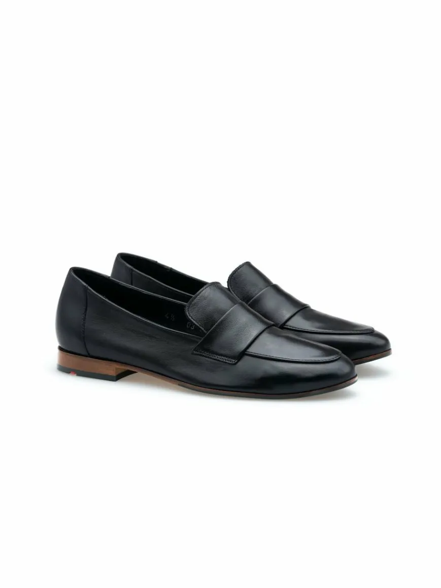 Lloyd Slipper*Damen Slipper schwarz uni