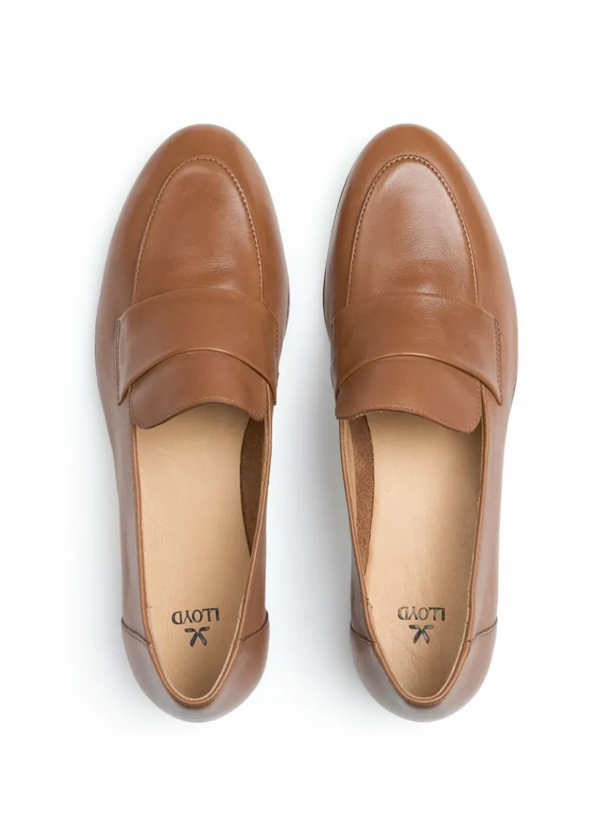 Lloyd Slipper*Damen Slipper cognac uni