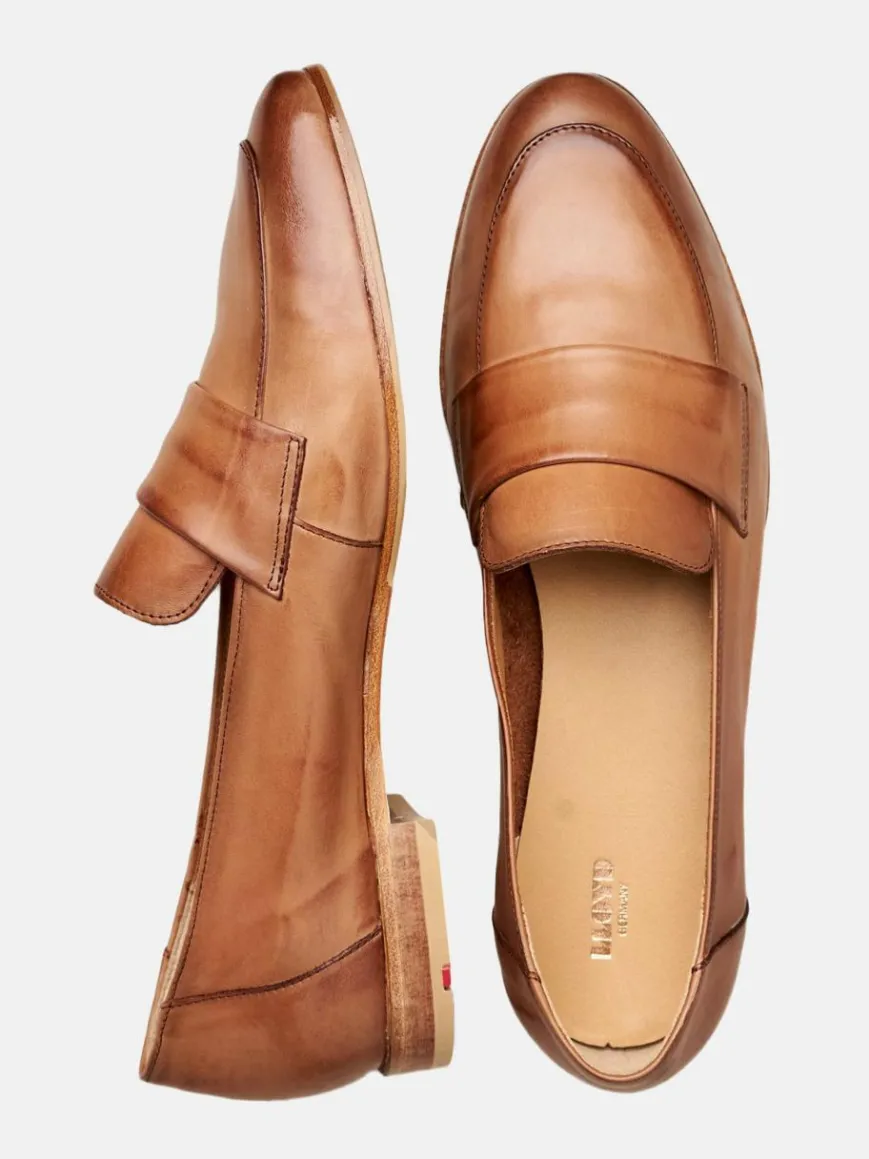 Lloyd Slipper*Damen Slipper cognac uni