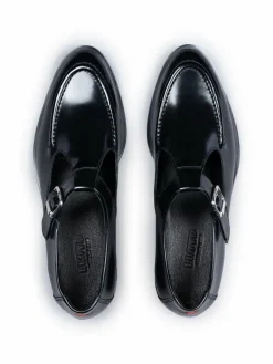 Lloyd Slipper*Damen Slipper schwarz uni