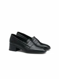 Lloyd Slipper*Damen Slipper schwarz uni