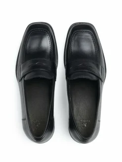 Lloyd Slipper*Damen Slipper schwarz uni