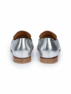 Lloyd Slipper*Damen Slipper silber uni