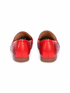 Lloyd Ballerinas*Damen Slipper rot uni