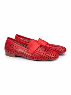 Lloyd Ballerinas*Damen Slipper rot uni