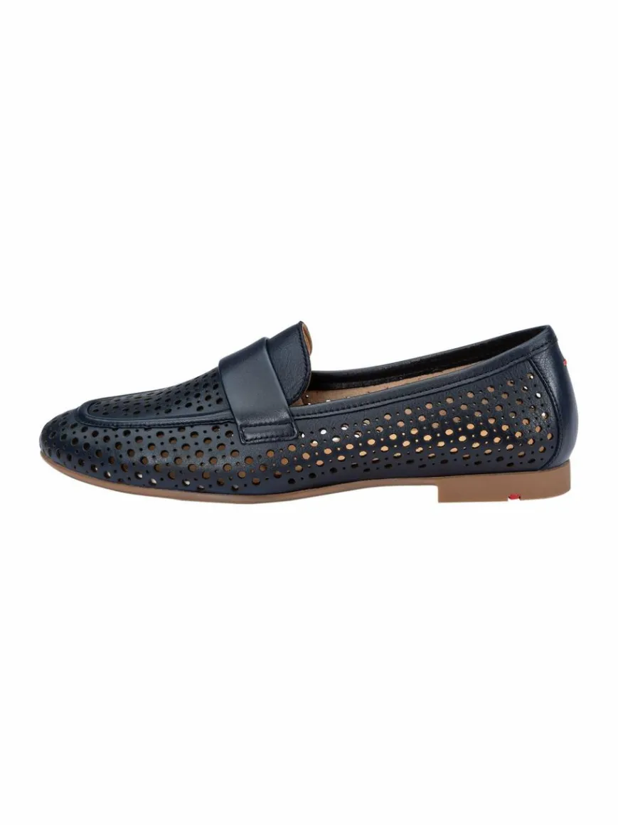 Lloyd Ballerinas*Damen Slipper blau uni