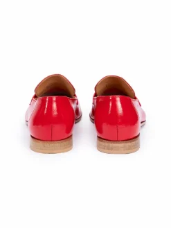 Lloyd Slipper*Damen Slipper rot uni