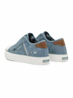 Mustang Sneaker*Damen Sneaker blau uni