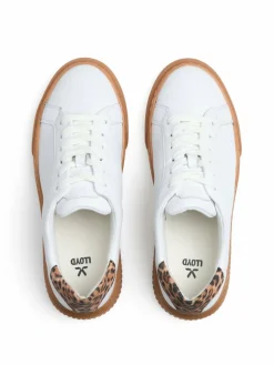 Lloyd Schnürschuhe*Damen Sneaker weiß uni