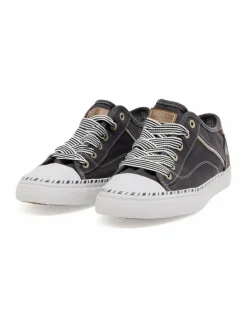 Mustang Sneaker*Damen Sneaker schwarz uni