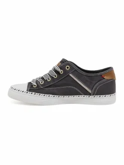 Mustang Sneaker*Damen Sneaker schwarz uni