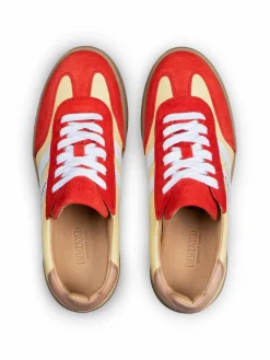 Lloyd Sneaker*Damen Sneaker gelb gemustert