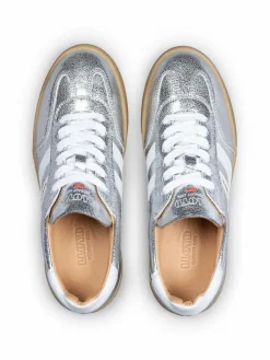 Lloyd Sneaker*Damen Sneaker silber gemustert