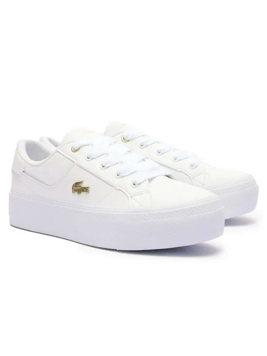 Lacoste Sneaker*Damen Sneaker weiß uni
