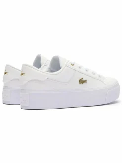 Lacoste Sneaker*Damen Sneaker weiß uni