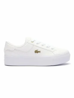 Lacoste Sneaker*Damen Sneaker weiß uni