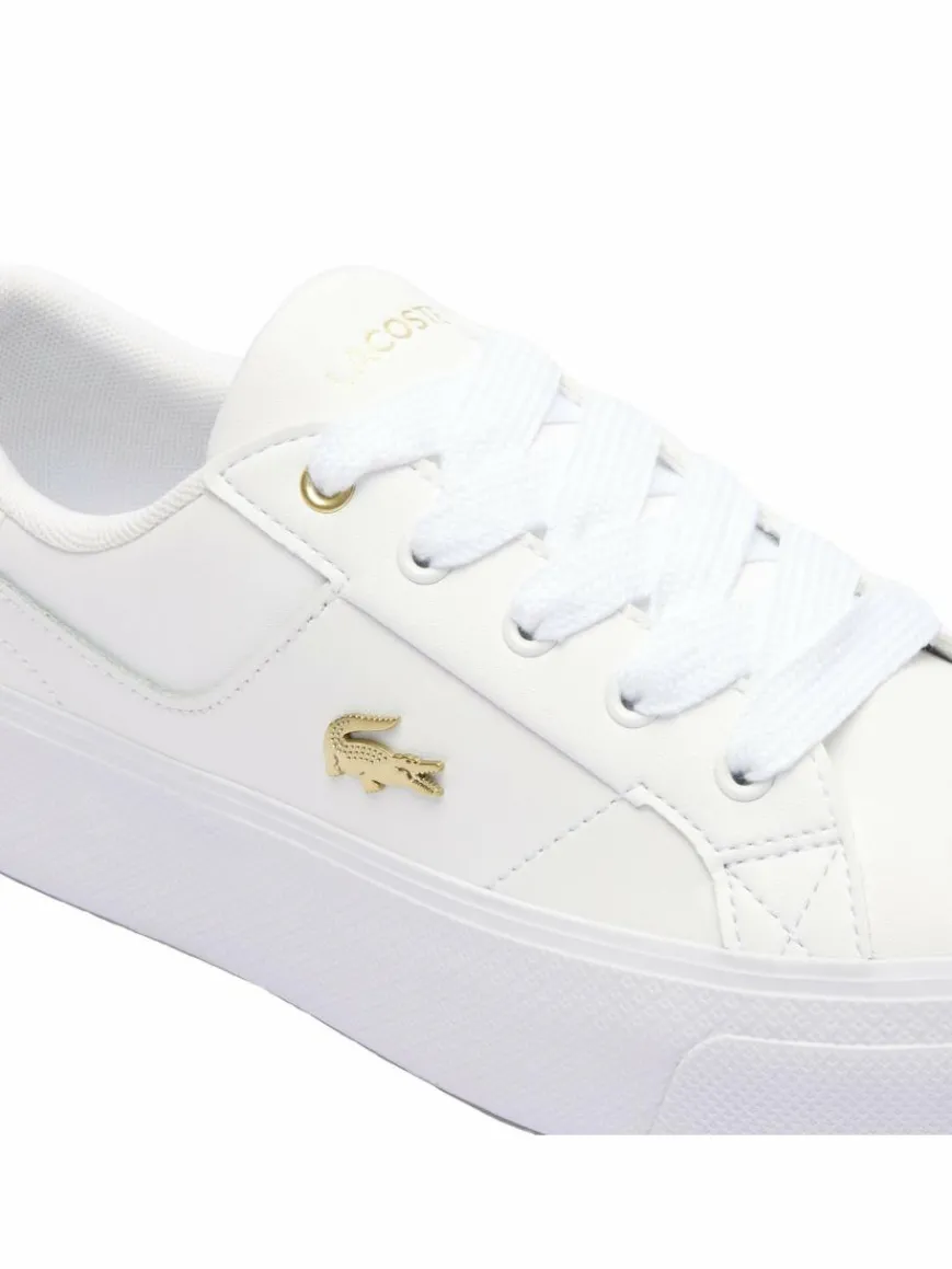 Lacoste Sneaker*Damen Sneaker weiß uni