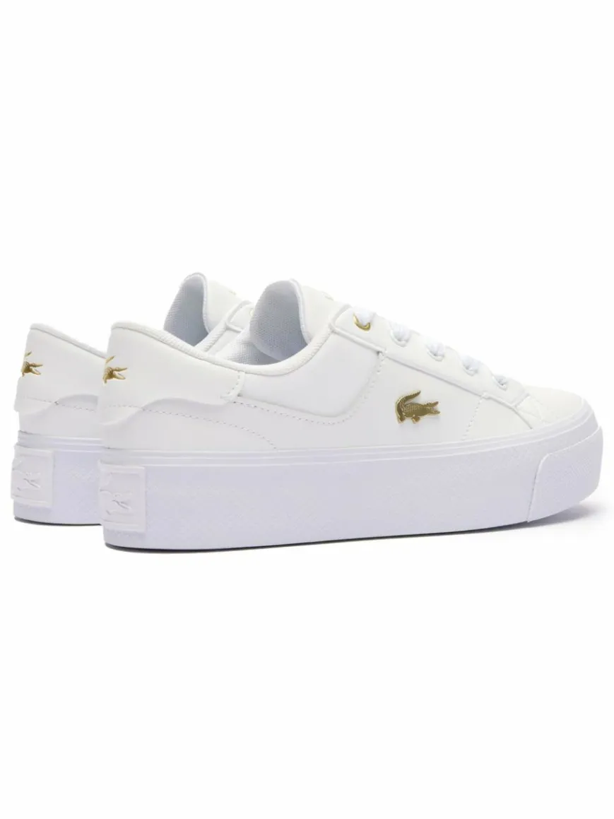 Lacoste Sneaker*Damen Sneaker weiß uni