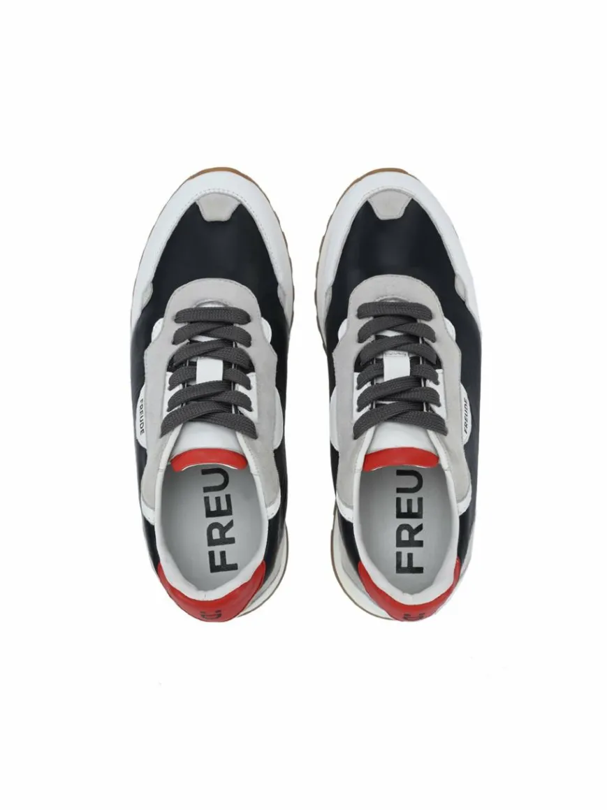 FREUDE Sneaker*Damen Sneaker - AGATA mehrfarbig weiß uni