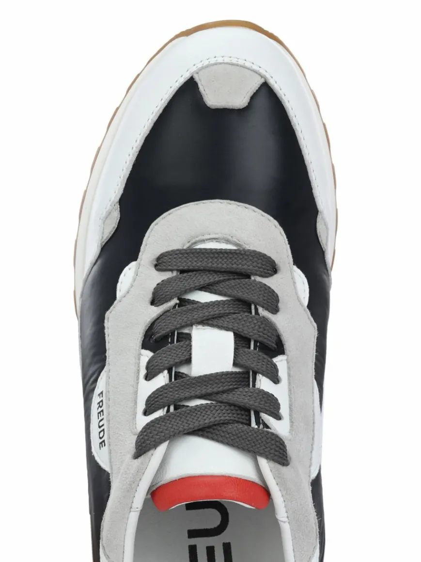 FREUDE Sneaker*Damen Sneaker - AGATA mehrfarbig weiß uni