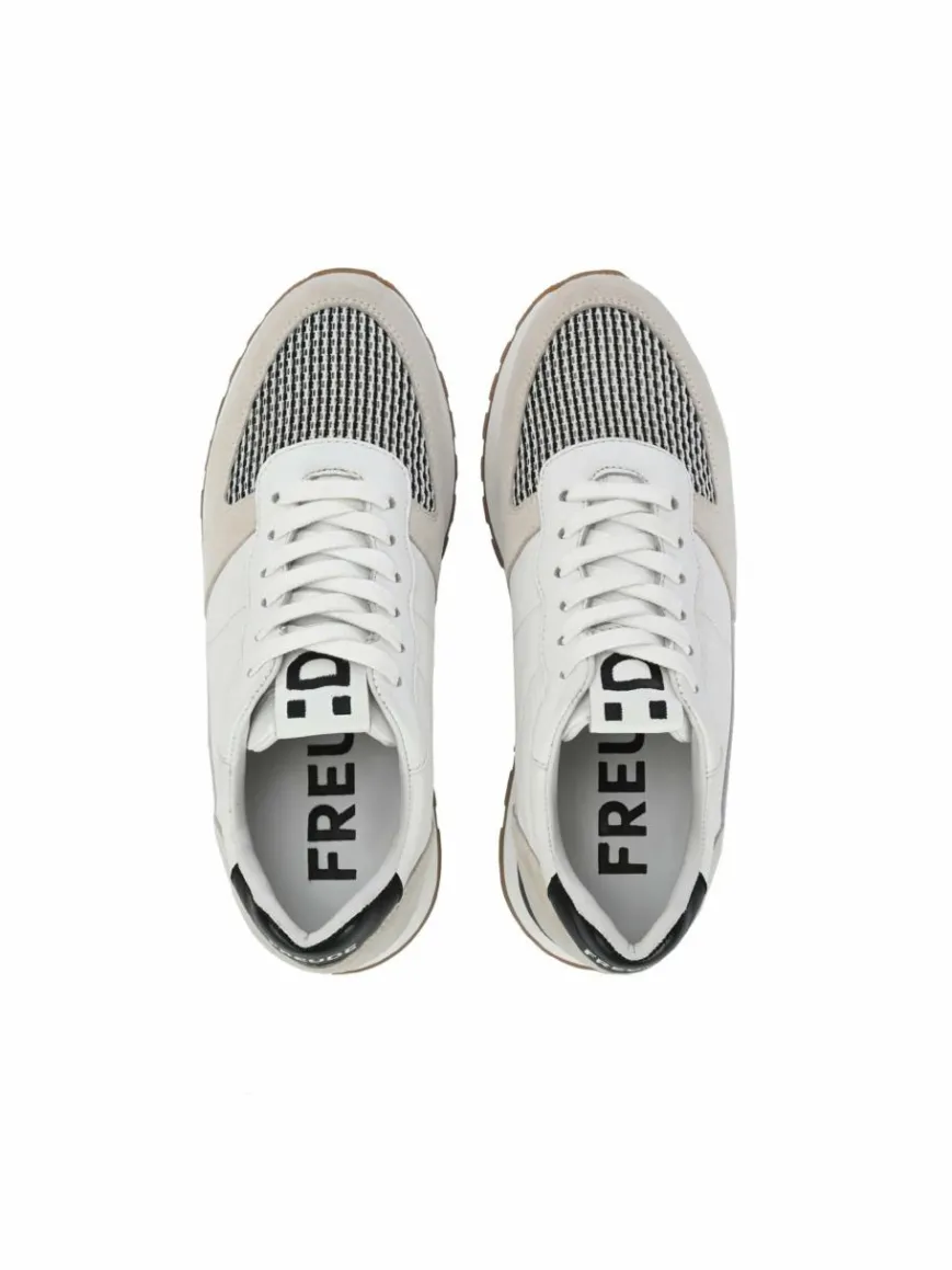 FREUDE Sneaker*Damen Sneaker - ASTA mehrfarbig weiß uni