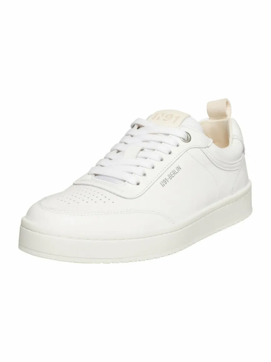 N91 Sneaker*Damen Sneaker – Court W AB weiß uni