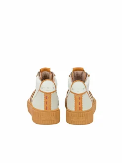 Crickit Sneaker*Damen Sneaker - MARWA weiß orange uni