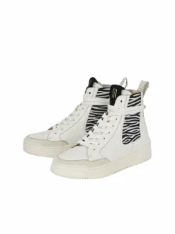 Crickit Sneaker*Damen Sneaker - MAXIE weiß bedruckt