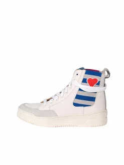 Crickit Sneaker*Damen Sneaker - MAXIE weiß bedruckt