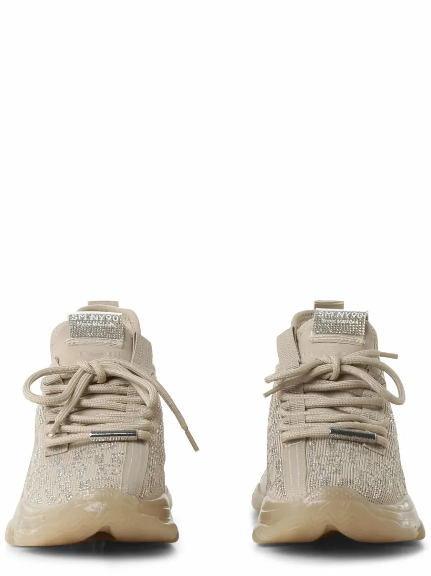 Steve Madden Schnürschuhe*Damen Sneaker - Maxout beige uni