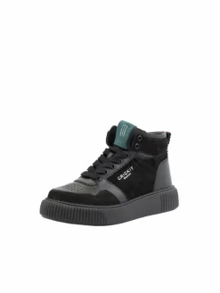Crickit Sneaker*Damen Sneaker - NEA schwarz uni