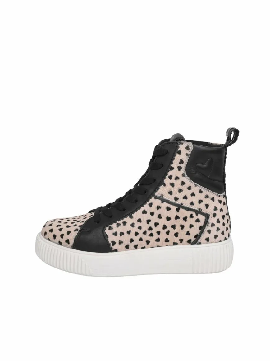 Crickit Sneaker*Damen Sneaker - NIMA schwarz bedruckt