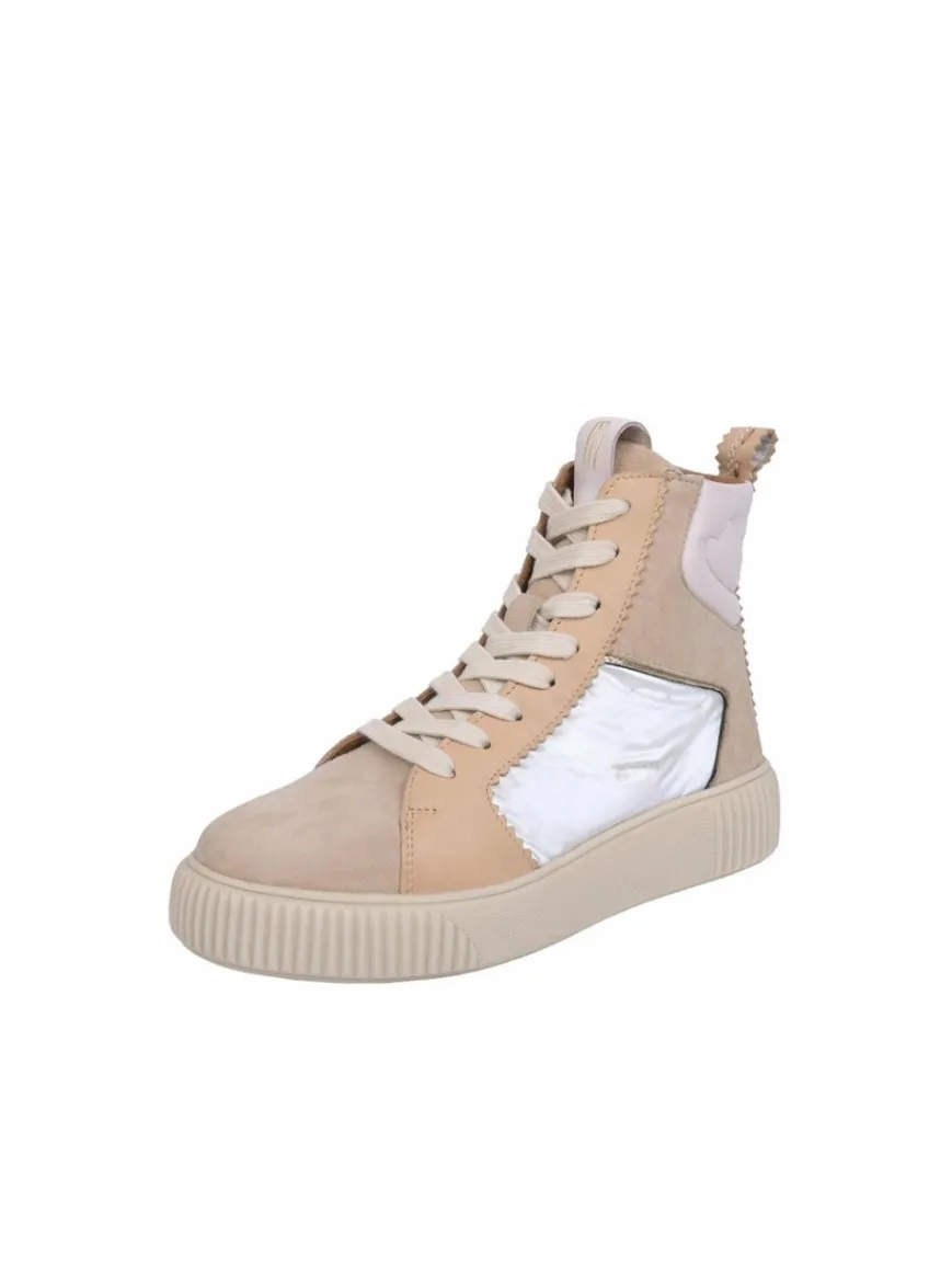 Crickit Sneaker*Damen Sneaker - NIMA camel bedruckt