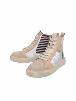 Crickit Sneaker*Damen Sneaker - NIMA camel bedruckt