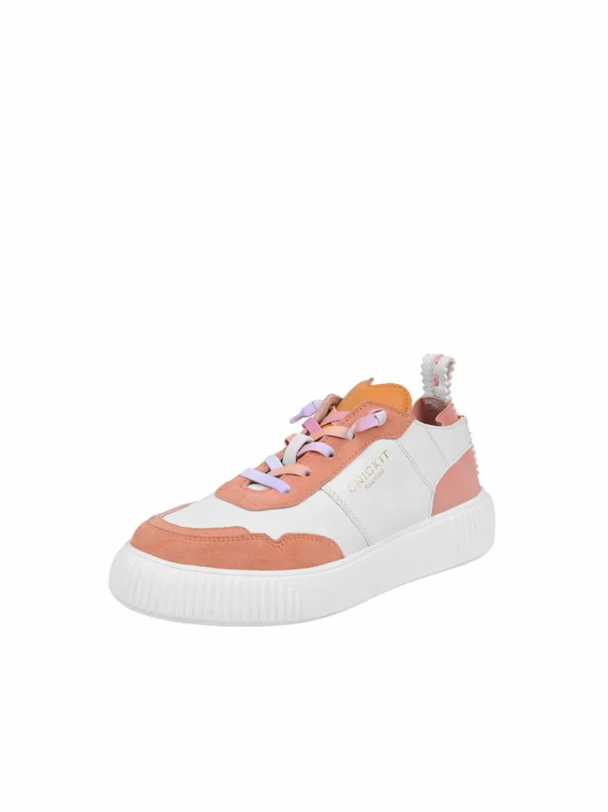 Crickit Sneaker*Damen Sneaker - OAKLI weiß orange uni