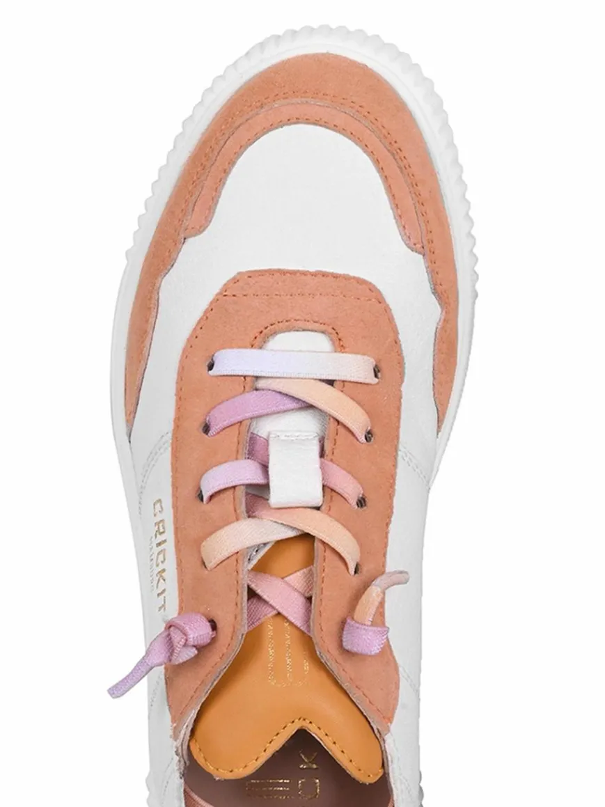 Crickit Sneaker*Damen Sneaker - OAKLI weiß orange uni