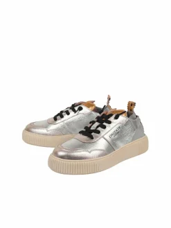Crickit Sneaker*Damen Sneaker - OAKLI silber gold uni
