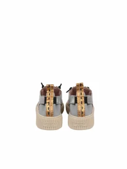 Crickit Sneaker*Damen Sneaker - OAKLI silber gold uni
