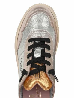 Crickit Sneaker*Damen Sneaker - OAKLI silber gold uni