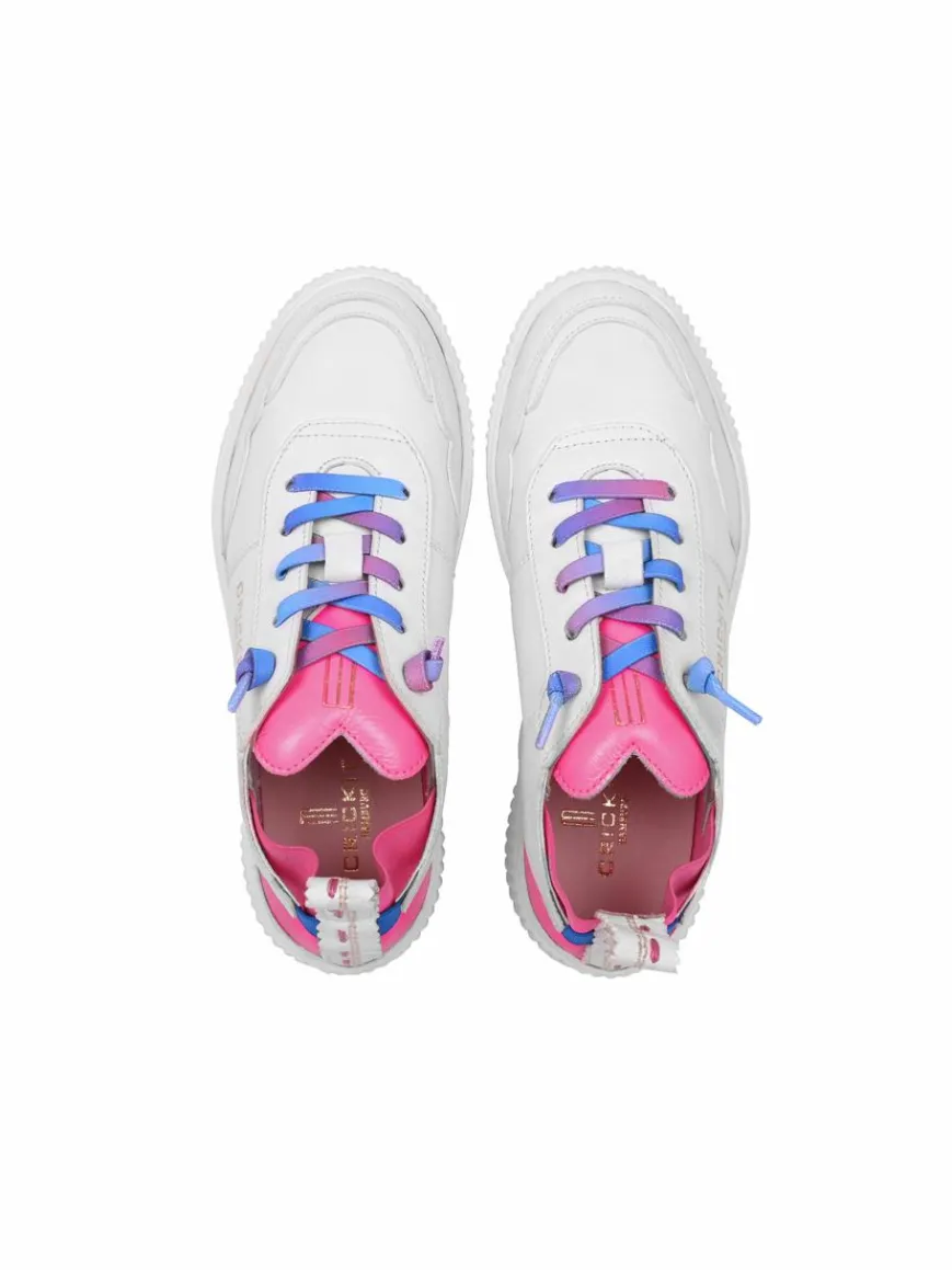 Crickit Sneaker*Damen Sneaker - OAKLI weiß pink uni